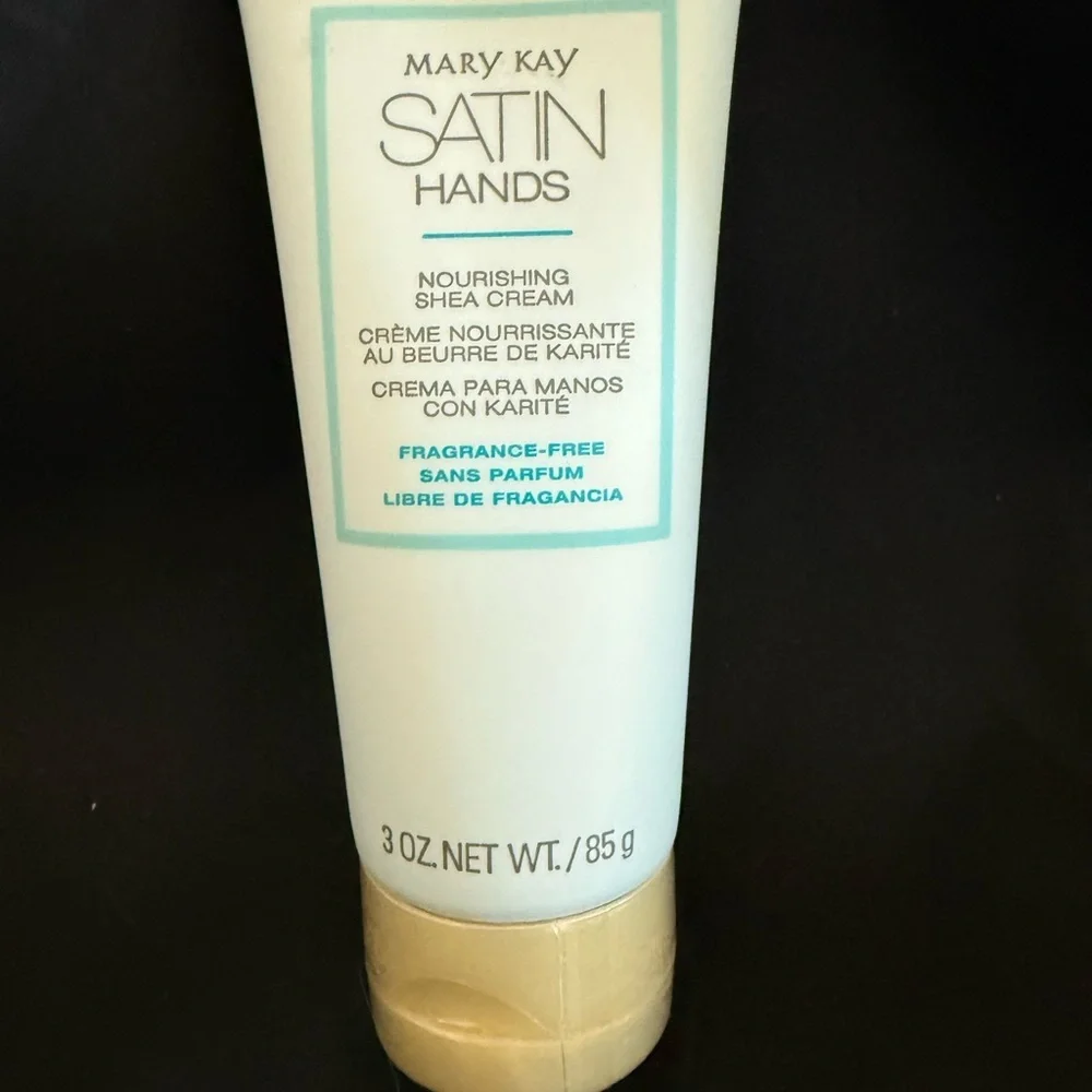 Mary Kay Satin Hands Nourishing Shea Cream Fragrance Free Hand Cream